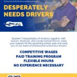 Bus drivers Needed