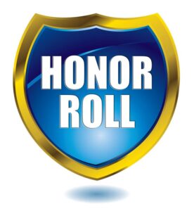 Image of honor roll