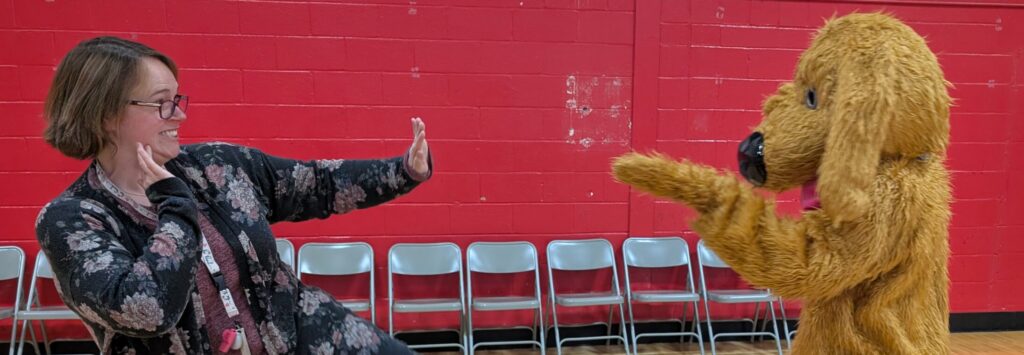 Buddy the Brave and Mrs. Kaufman